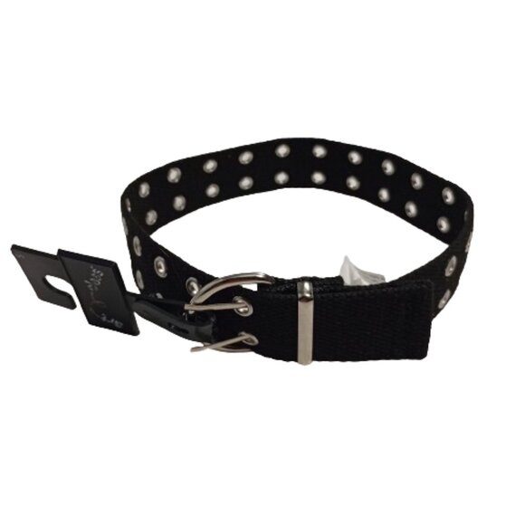 Girl's Grommet Belt Art Class Black S NWT - Picture 4 of 6